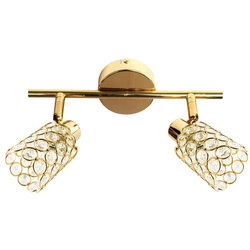 Lampa sufitowa YORK listwa 92-70104 mosiądz 2xG9