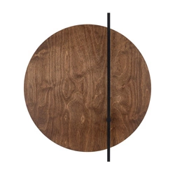 Kinkiet SUNSET LED D 7W 3000K 65lm wys.58cm szer.50cm | Czarny 11432