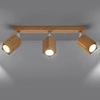 Nowoczesny Plafon  KEKE 3 dąb SL.1037-0