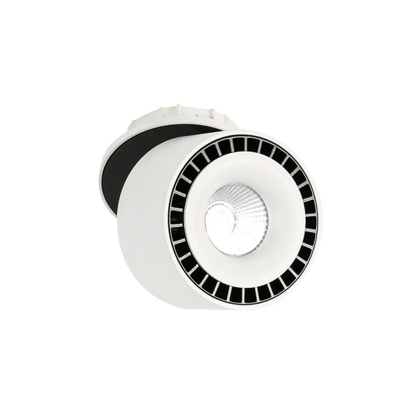 Oprawa wpuszczana Sevilla śr. 11cm 28W LED neutralna biel 4000K | biały/czarny