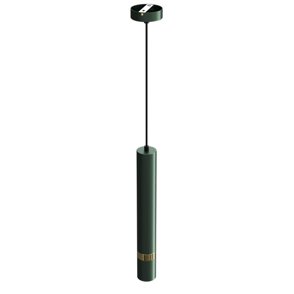 Lampa wisząca JOKER, zielony/złoty, 1x8W GU10, MLP7720