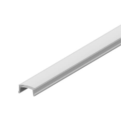 Osłonka C21 na klik 200cm | profil LED P3-5,  P4-4 | mleczna