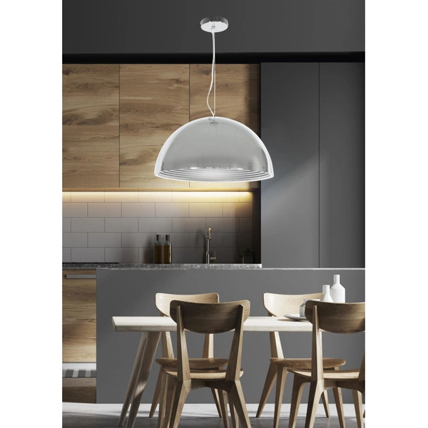 Nowoczesna lampa wisząca DORADA 30 cm 31-26361 chrom 1x60W E27