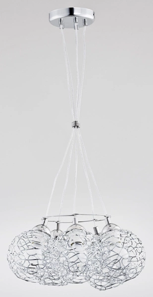 Lampa wisząca ALFA AMASO CHROM 5xE27 45cm | 20375