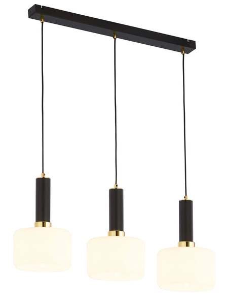 Nowoczesna Lampa wisząca VANES wys. 39-80cm 3xE27 15W IP20 | Złoty