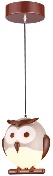 LAMPA WISZĄCA OWL 1XE14 LED ML243