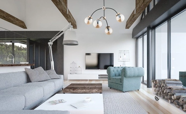 Lampa sufitowa KODO IV w nowoczesnym stylu