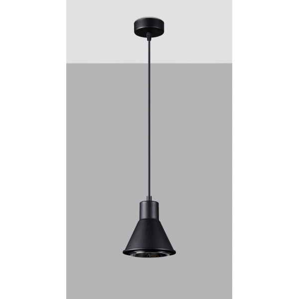 Lampa wisząca TAZILA 1 SL.0989 czarna 1xGU10/ES111