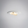 Lampa wpuszczana EGINA LED szer. 9cm 5W barwa ciepła 3000K | biały 10546