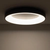 Plafon NIKKI ROUND LED śr. 60cm 60W barwa ciepła 3000K | czarny 11208