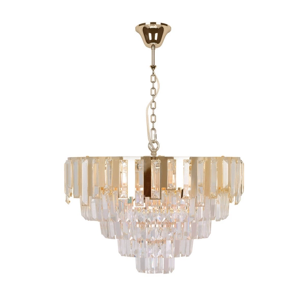 Żyrandol K-8174 z serii CAMERON GOLD