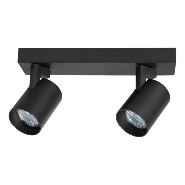 Lampa sufitowa Volf Spot 2xGU10 | Czarny