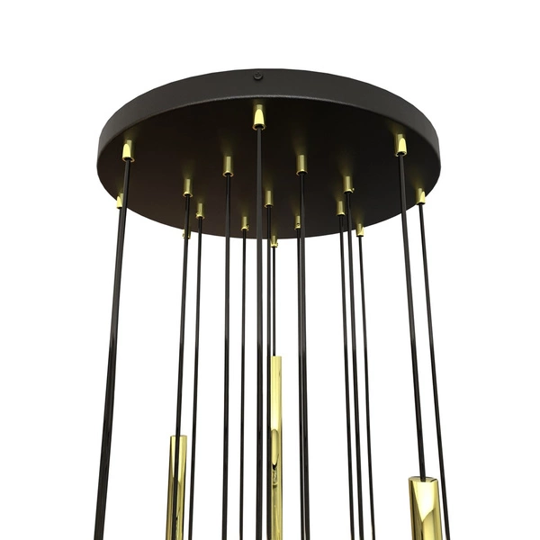 Lampa wisząca Emibig SELTER 17 PREMIUM GOLD oprawa oświetleniowa 1332/17