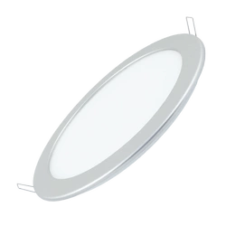Downlight panel LED SLIM 18W 220mm 6000K srebrna