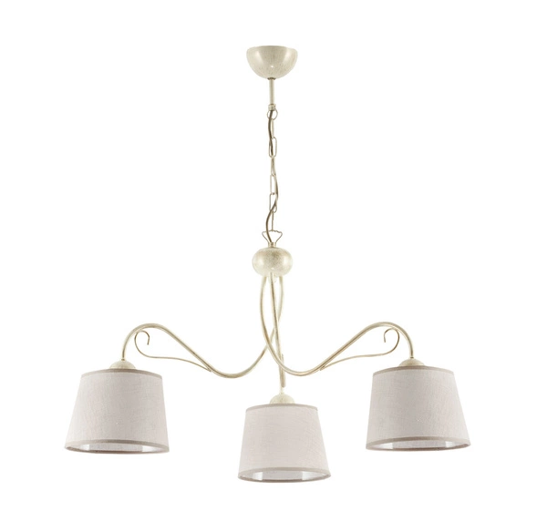 Klasyczny Żyrandol KAMELIA wys. 80cm 3xE27 15W IP20 | Ecrie