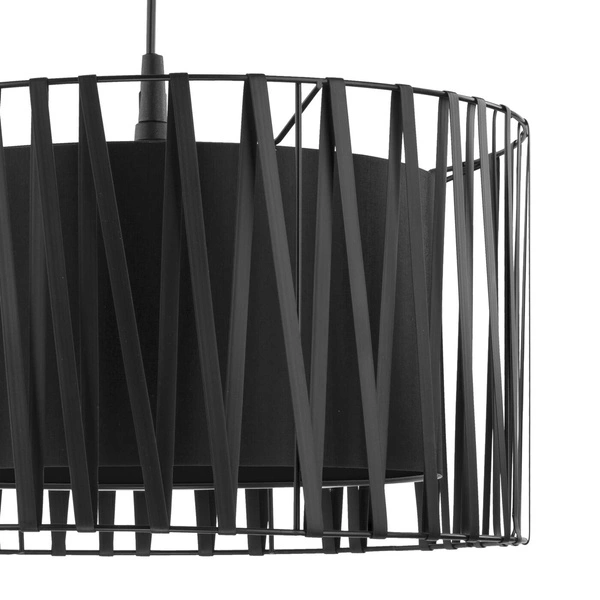 Nowoczesna lampa wisząca HARMONY BLACK 1654 1xE27 1654