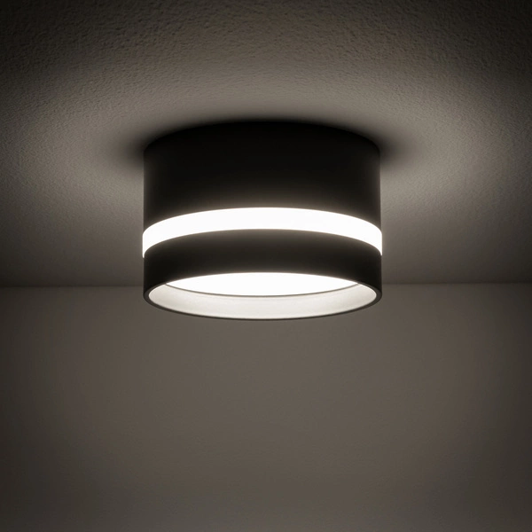 Lampa podtynkowa MURTER śr. 8,5cm GX53 | czarny 10489