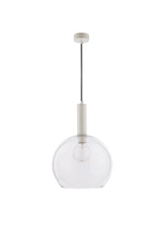 Nowoczesna Lampa wisząca LAF wys. 80cm 1xE27 15W IP20 | Biały