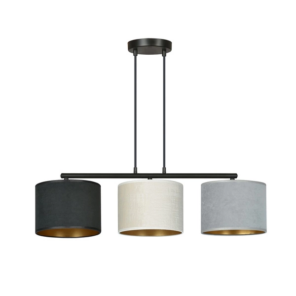Lampa wisząca Emibig HILDE 3 BL MIX 1055/3