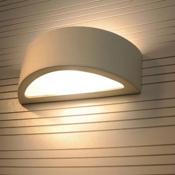 Kinkiet Ceramiczny ATENA SL.0001 biały (z możliwością malowania) 1xE27