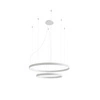 Nowoczesna lampa wisząca RIO 2, biała, 80W LED, barwa neutralna 4000K, TH.178