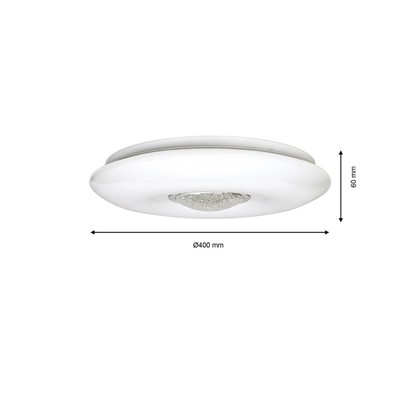 Plafon LED VELA 24W sterowany pilotem