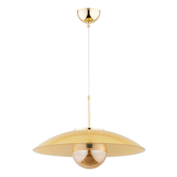 Lampa wisząca ALFA ARUM ZŁOTA 1xE14 47cm | 61212