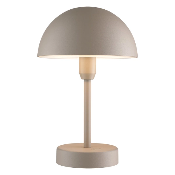 Lampa z przenośna na akumulator ELLEN LED 3000K Biała ciepła Aluminium | Beżowy