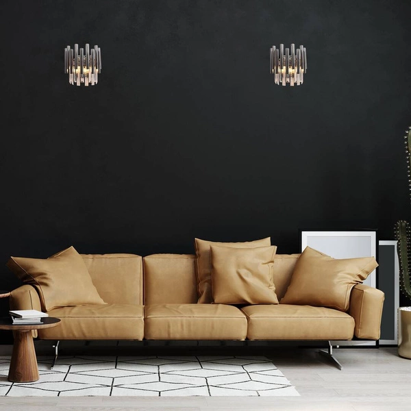 Kinkiet MADISON, chrom/transparentny, 2x40W E14, ML6936