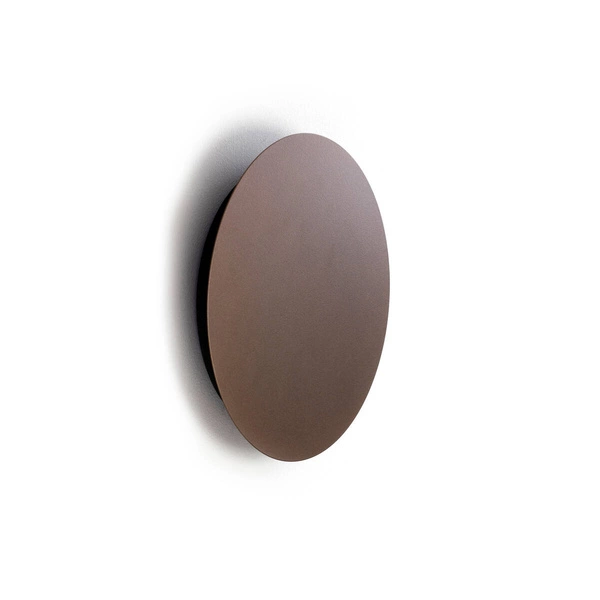 Lampa ścienna kinkiet RING LED M śr. 25cm 10W 3000K | czekoladowy 10352