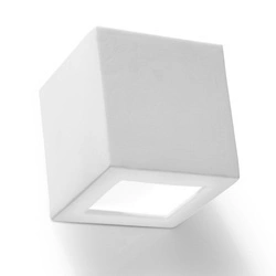 Kinkiet ceramiczny LEO SL.0005 biały (może być malowany) 1xE27