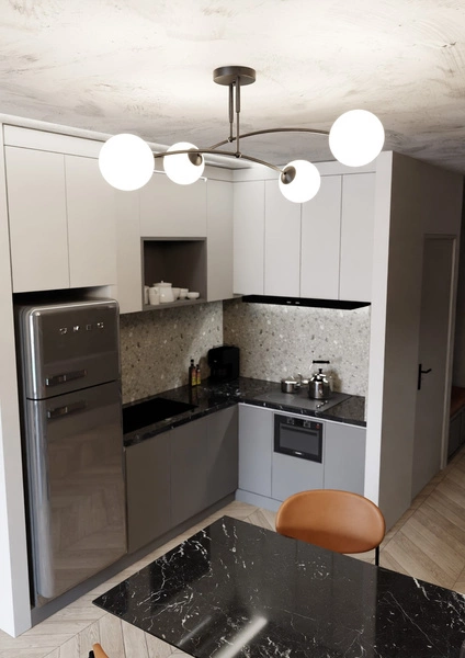 Lampa sufitowa Emibig PREGOS 4 Czarny 670/4