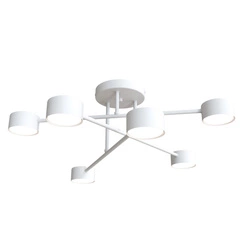 Lampa sufitowa Emibig HALO 6 Biały 1356/6