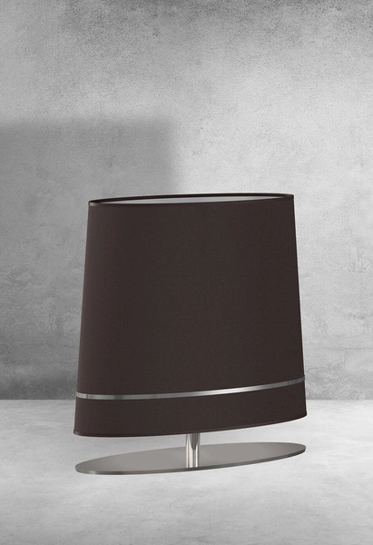 Lampa stołowa BOOTES, srebrny/szary, 1x60W E27, MZ5028