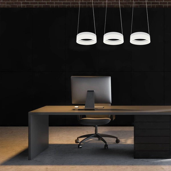 Lampa wisząca RING okrąg LED 3x 20cm