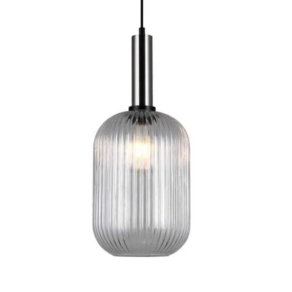 Lampa wisząca ANTIOLA śr. 20cm E27 | nikiel