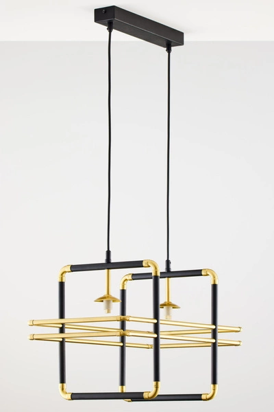 Nowoczesna Lampa wisząca FIORI wys. 115cm 2xG9 14W IP20 | Złoty