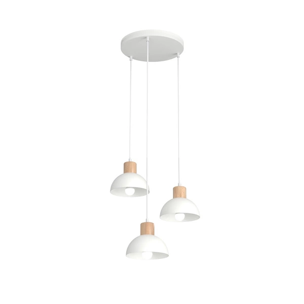 Lampa wisząca Emibig SECO 3 PREM WH 1394/3PREM