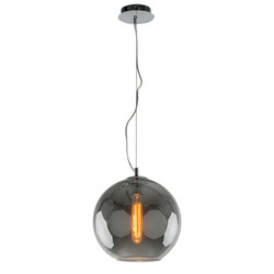 Lampa wisząca SPECTRE śr. 28cm E27 | dymiony