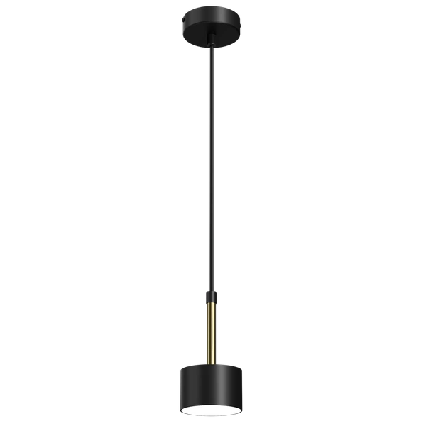 Lampa wisząca ARENA, MLP7760, czarny/złoty, 1x11W GX53