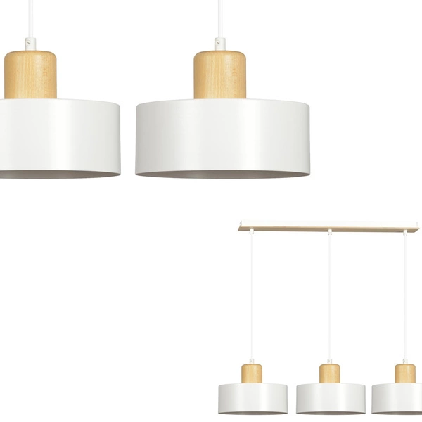 Lampa wisząca Emibig TORIN 3 Biały 1047/3