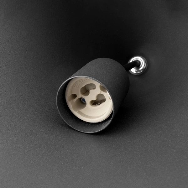 Lampa wisząca ZENITH M UMBRA GRAY śr. 50cm GU10 ES111 | ciemnoszary 10873