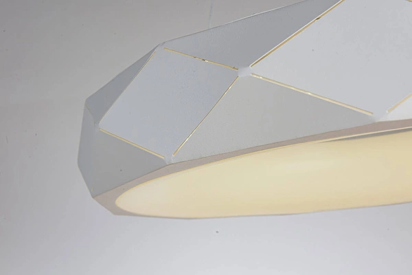Lampa wisząca REUS, biała, 36W LED, barwa neutralna 4000K