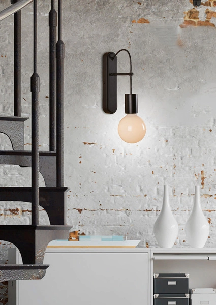 Kinkiet ALTO 21-70890 czarny matowy 1x40W E27