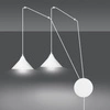 Lampa wisząca Emibig ABRAMO 2 Biały 159/2