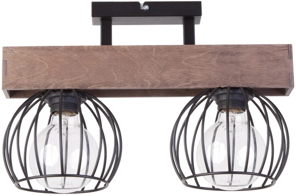 Lampa sufitowa MILAN 2 PLAFON brązowy 31571