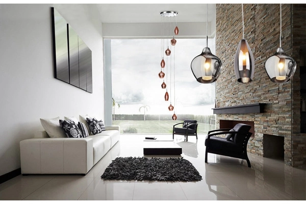 Azzardo AMBER MILANO 9 CLEAR 3102