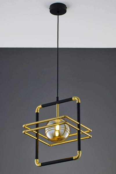 Nowoczesna Lampa wisząca FIORI wys. 115cm 1xG9 14W IP20 | Złoty