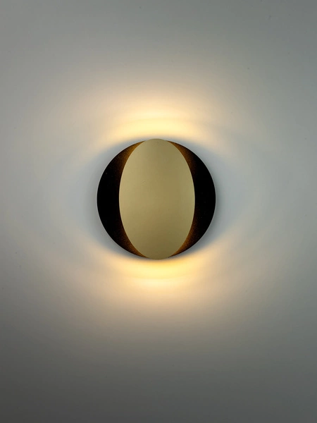 Lampa Sigma OVO kinkiet czarny/złoty 40871