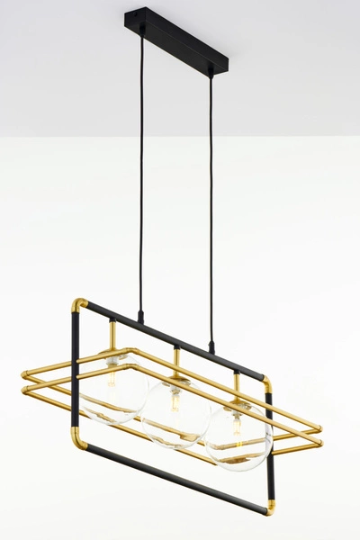 Nowoczesna Lampa wisząca FIORI wys. 115cm 3xG9 14W IP20 | Złoty